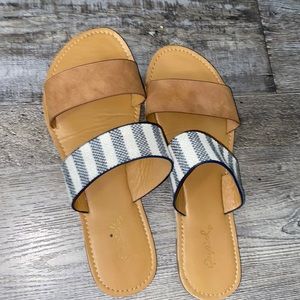 Striped Strappy Sandal